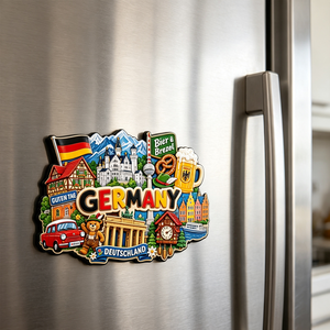 Zhejiang Holz-Kühlschrankmagnet Neuschwanstein <span class=keywords><strong>Schloss</strong></span> Berlin Deutschland Wahrzeichen Touristen-Souvenir Hochzeits-Reisegeschenk - Product Image 2