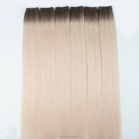 Nouvelles extensions de cheveux naturels Genius Weft, 100% cuticules alignées, double tirage, couleur originale, cheveux russes, peuvent être coupés