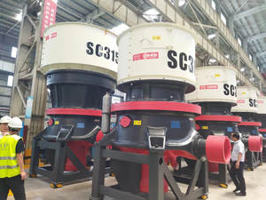 Werkseitiger GP-Hydraulik kegel brecher SC315 Einzylinder-Kegel brecher der Serie sc <span class=keywords><strong>CS</strong></span>/CH660 Kegel brecher - Product Image 6