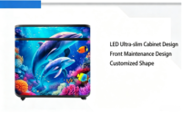Écran LED couleur pleine pour cabine DJ intérieure, écran LED créatif pour comptoir de bar, idéal pour les événements en boîte de nuit et KTV