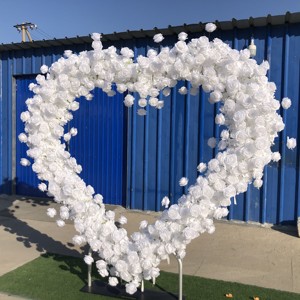 Hoa Hồng Đỏ Y-HFA024 Hoa Trái Tim Vòm Trang Trí Nội Thất Nhân Tạo Hình Trái Tim Hoa Vòm Sắp Xếp Hoa Nhân Tạo Vòm Cho Đề Nghị - Product Image 3