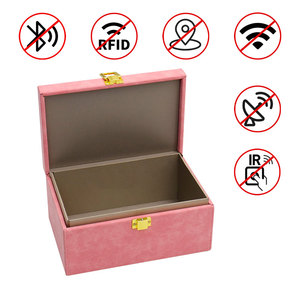 Prêt Stock <span class=keywords><strong>RFID</strong></span> <span class=keywords><strong>Anti</strong></span> Vol Faraday Box Case Pour Téléphones Cartes Protecteur Sans Clé Entrée Wifi Sans Fil Clé De <span class=keywords><strong>Voiture</strong></span> Signal Blocage Boîte - Product Image 3