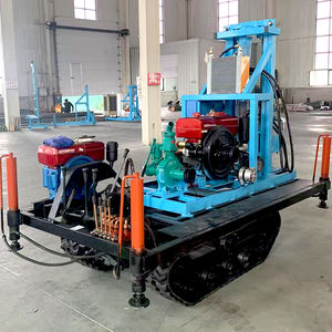 Petite perceuse de plate-forme d'eau souterraine de roche dure 200M 150m pour la tension du moteur 220v de composants de noyau d'eau - Product Image 3