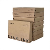 Sistema de Internet Satelital Starlink Mini X, Router Inalámbrico Portátil de Alta Velocidad para RV, Camping y Áreas Remotas