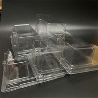 Pack de protection à clapet pour plateau CPET personnalisé pour bougie et autocollants Emballage transparent écologique