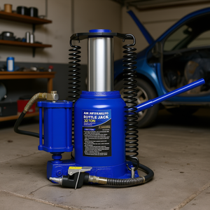 Gato hidráulico de botella de 32 toneladas, elevador manual de acero de alta resistencia para reparación de vehículos - Product Image 2