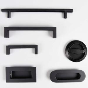 Handle Black Color Series Different Designs Furniture Cabinet Wardrobe Drawer Handle