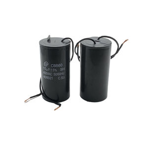 Condensateur de démarrage de climatiseur <span class=keywords><strong>15uf</strong></span>, 450v, moteur bb60 AC, pièces de climatiseur, 15mfd, micro-farad - Product Image 1