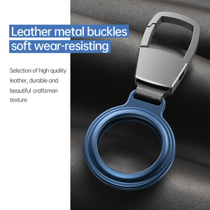 Tout métal en alliage d'aluminium pour Airtags Case Keychain Holder Anti-Loss Airtags Cover Locator Tracker Finder Case Cover for Air Tags - Product Image 2