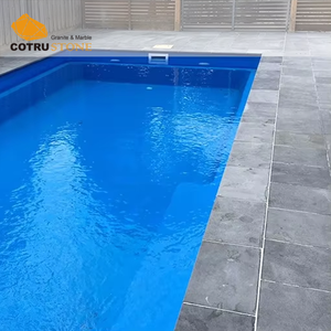 Piedra de revestimiento para piscinas de color gris oscuro, piedra azul. - Product Image 4