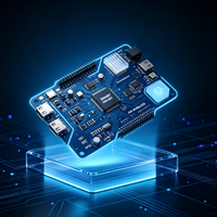 Placa de Desarrollo SMD de Montaje Superficial con Funciones Completas, Compatible con Comunicación I2C, Ensamblaje Integrado PCB PCBA para Proyectos Industriales