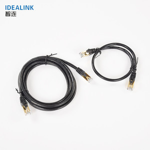Réseau informatique Mince 4 Paires <span class=keywords><strong>RJ45</strong></span> Cat7 SSTP Câble Câble De Raccordement Avec Fiche - Product Image 5
