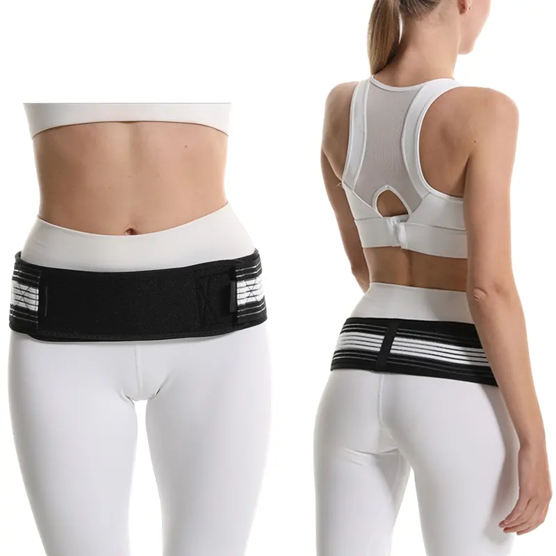 Adjustable Unisex Sacroiliac Si Joint Hip Belt Pelvic Support Sciatica Pain Relief Belt