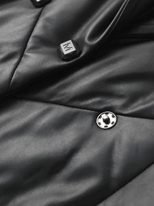 <span class=keywords><strong>Cappotto</strong></span> giacca inverno vera pelle ragazza femminile cappotti lunghi Trench giacche in vera pelle di pecora <span class=keywords><strong>donna</strong></span> all'interno nero A69018 tessuto - Product Image 4