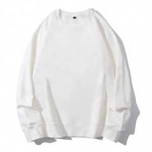 350gsm Round Neck Long Sleeves Black Pink Popular Sweatshirt Tracksuit and Distressed O Neck Oversized Hoodie Man <b>Clothes</b> - Product Image 2