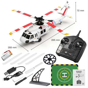 Helicóptero RC K270 UH-60L Black Hawk de 4 Canales, Sin Escobillas, con Flujo Óptico, Retención de Altitud, Giroscopio de 6 Ejes, Juguete de Pasatiempo - Product Image 5