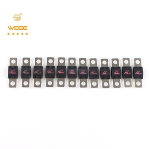 Fusible de Alta Corriente y Alto <span class=keywords><strong>Amperaje</strong></span> de 125V 100A 200A 0498 ANS ANF, Fusible de Montaje Inferior para Sistemas de Audio de Automóviles, Vehículos Todoterreno y Barcos - Product Image 3