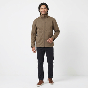 Veste Softshell de randonnée en plein air de haute qualité, imperméable, en polyester, extensible dans les deux sens, veste de chasse, vente chaude - Product Image 1