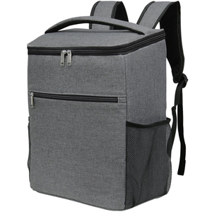 Doble almuerzo bolsa suave de bolsa de playa picnic <span class=keywords><strong>camping</strong></span> refrigerador aislado bolsa de <span class=keywords><strong>mochila</strong></span> - Product Image 1