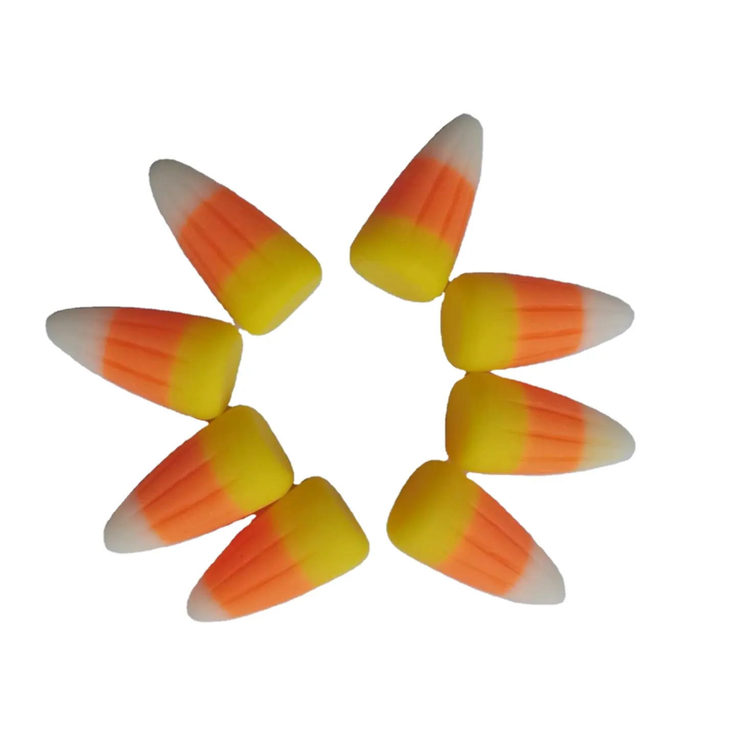 DIY CANDY CORN Flat Back Cabochons, Halloween Craft Charms 12*25MM Big Resin Candy Corn Ornaments Jewelry Creation