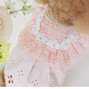 Ropa para perros, vestido de estilo femenino para perros pequeños y niñas, ropa para perros Pug <span class=keywords><strong>Chihuahua</strong></span>, vestido rosa para perros, ropa para gatos - Product Image 2