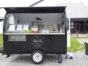 Fast Food Cart for Baking Equipment Mobile Ice Cream Cart Customized Street Food Trailer Mini Cart With USA Standard - Product Image 2