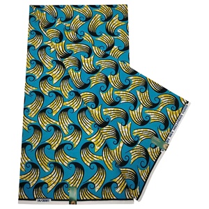Nouveau <span class=keywords><strong>Motif</strong></span> Mode Design <span class=keywords><strong>Tissu</strong></span> Ankara 100% Coton Imprimé <span class=keywords><strong>Wax</strong></span> <span class=keywords><strong>Africain</strong></span> Hollandais pour Femmes et Filles - Product Image 4