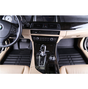 Juego de Alfombrillas de Cuero Premium BORNSELLER - Ajuste Universal para la Mayoría de los Autos, Lujosas, Impermeables, Fáciles de Limpiar, Garantía de 2 Años, 7mm de Grosor, <span class=keywords><strong>3</strong></span>-5 - Product Image 3