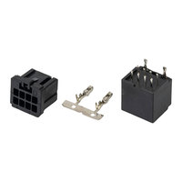 Connecteur de câblage automobile pour PCB 1-1827864-4 – Boîtier de terminal de prise de voiture durable pour faisceau de câblage à souder