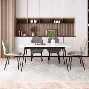 Silla <span class=keywords><strong>de</strong></span> comedor <span class=keywords><strong>de</strong></span> mariposa <span class=keywords><strong>de</strong></span> cuero sintético tapicería <span class=keywords><strong>de</strong></span> restaurante Hotel hogar comedor simple estilo italiano moderno - Product Image 3