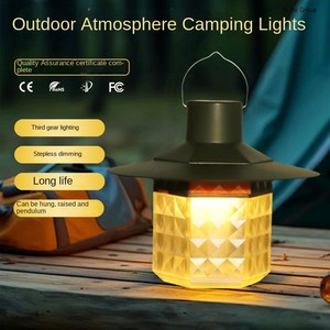 Lustre LED portable multifonctionnel, charge d'urgence, étanche IP55, extérieur, jardin, camping, pour la pêche nocturne, suspendu - Product Image 2