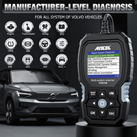 Lecteur de code automobile professionnel Ancel VOD700 OBD2 Outils de diagnostic automobile ETC ABS Purge TPMS Réinitialisation pour scanner de voiture Volvo