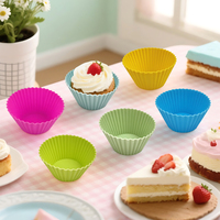 Base para Pastel de Silicona Reutilizable Ecológica de Alta Calidad, Herramienta para Hornear Pasteles con Formas Personalizadas, Antiadherente, Resistente al Calor y No Tóxica