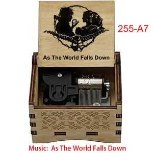 Carillon Vintage 'As <span class=keywords><strong>the</strong></span> <span class=keywords><strong>World</strong></span> Falls Down', Scatole Musicali a Carica Manuale, Regali per Compleanno, Anniversario, Giorno del Ringraziamento, Natale - Product Image 6