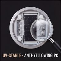 Marqueur de chaussée solaire en aluminium à double face réfléchissant à LED, type œil de chat, pour stations de péage – Fourniture directe usine