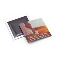Aimant décoratif créatif en métal gaufré coloré pour réfrigérateur, idéal pour la promotion hôtelière, les cadeaux événementiels et la fabrication en gros