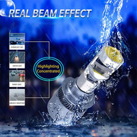 A80 Mini H7 LED Projecteur Lentille Phare Ampoules Feux De Croisement Canbus 20000LM 6000K Blanc RHD LHD Auto Motos Phares Antibrouillard Phare