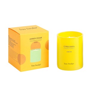 Vela Aromática de Cera de Soja Personalizable a Precio de Mayoreo, con Impresión de Logotipo y Diseño de Empaque Personalizado, Vela Perfumada de Aromaterapia Económica - Product Image 1