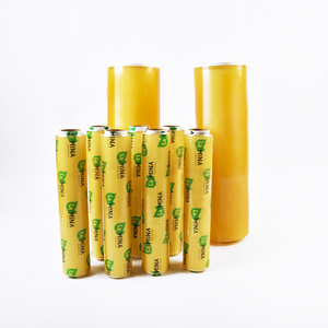 <span class=keywords><strong>Film</strong></span> étirable en PVC souple de qualité alimentaire, <span class=keywords><strong>film</strong></span> alimentaire résistant à l'humidité, emballage personnalisé pour biscuits et sandwichs avec surface brillante. - Product Image 5