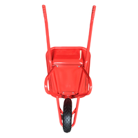 Carretilla de Alta Calidad HENGYIDA Fabricada en Vietnam, con Bandeja de Plástico y Metal, Neumática 4.00-8, Capacidad de Carga de 160 kg, Resistente