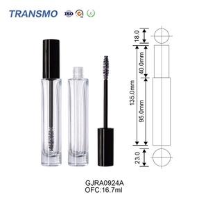 Flacon de sérum pour cils en verre écologique épais de 10 ml, emballage de mascara écologique, flacons de mascara en verre de 14 ml - Product Image 2
