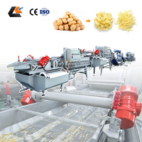 Industriële aardappelrolschilmachine, wortelschiller, tomatenwasapparatuur, groentesnijder, groentewas- en snijlijn
