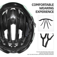 Casque de vélo EPS réglable léger pour hommes et femmes, protection de sécurité pour l'équitation en plein air, en montagne et sur route