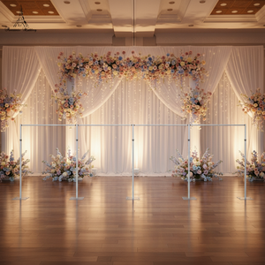 خلفية بأنبوب وستارة خلفية خلفية لحفلات الزفاف والمناسبات - Product Image 6