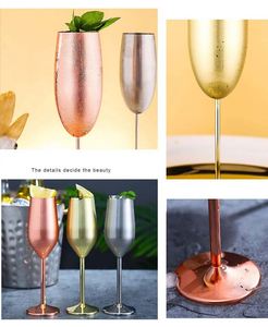 Copas de Flauta de Acero Inoxidable Irrompibles, Coloridas, Estilo Europeo, Personalizables para Campamentos y Bodas - Product Image 2