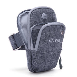 Sac de Bras Tendance pour Téléphone Portable – Idéal Course, Sport, Extérieur – Fermeture Éclair en Polyester – Sac de Rangement d'Été avec Sangle de Bras - Product Image 1