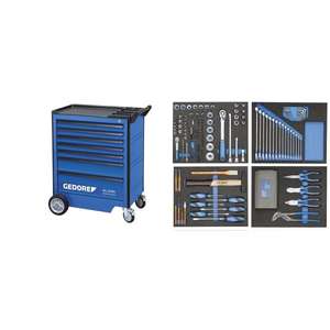 GEDORE - 2980282 <b>Tool</b> <b>trolley</b> with assortment (147 pcs.) - EAN 4010886948422 <b>TOOL</b> CARTS WITH ASSORTMENT - Product Image 3