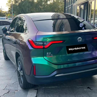 WRAPMASTER 1.52*15m Film de protection de carrosserie de voiture en TPU brillant de haute qualité, vert herbe rouge, anti-rayures, changeant de couleur, PPF TPU