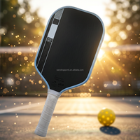 Raket Pickleball Pro V Thermoformed T700 Permukaan Kasar untuk Kontrol Putaran dan Permainan Bertenaga