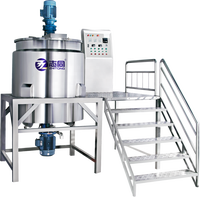 Mélangeur à chauffage à haute vitesse monocouche ZT-3000L nouveau Design petit liquide détergent shampoing liquide ou crème cosmétiques